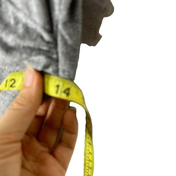 Soma Grey Twist Front Sleeveless V Neck Tunic Top Small - Picture 5 of 7